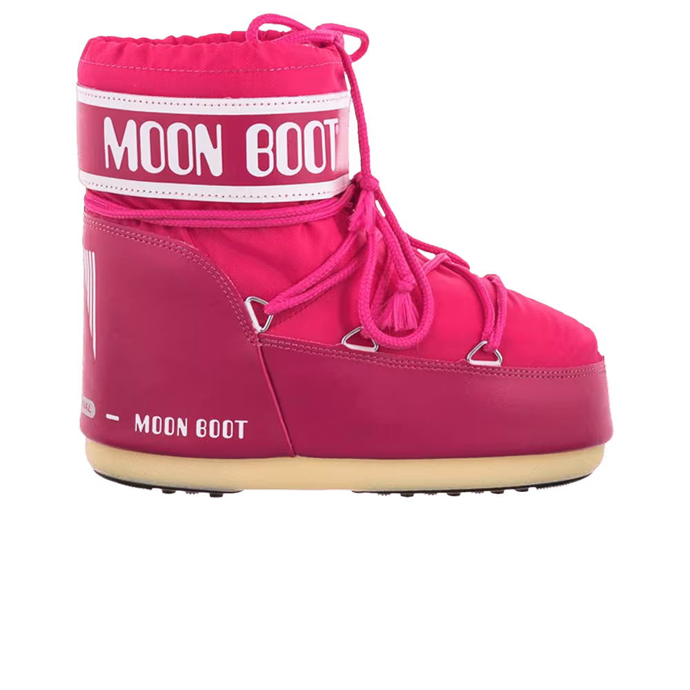 Moon Boot Icon Low Nylon Boot Magenta