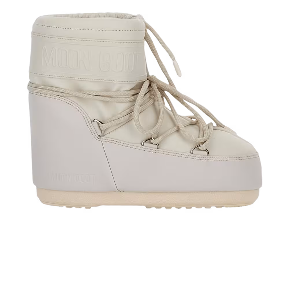 Moon Boot Icon Rubber Low Boot Cream
