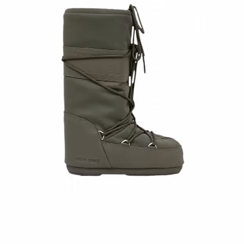 Moon Boot Icon Rubber Boot 'Khaki'