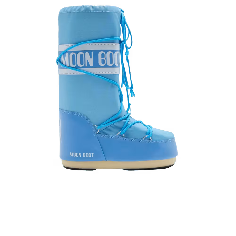 Moon Boot Icon Nylon Boot Alaskan Blue