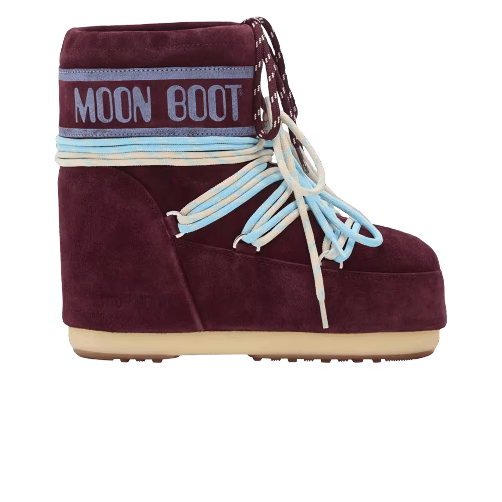 Moon Boot Icon Low Boot Burgundy