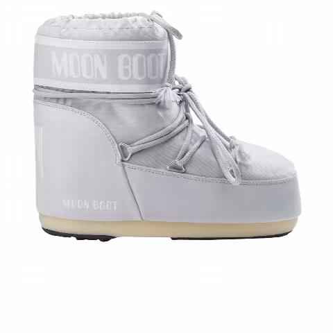 Moon Boot Icon Nylon Low Boot 'Glacier Grey'