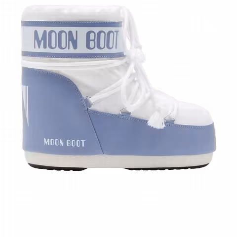 Moon Boot Icon Low Nylon Boot 'Elephant Grey'