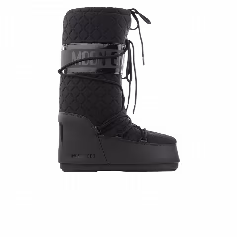 Moon Boot Icon Quilt Boot 'Black'