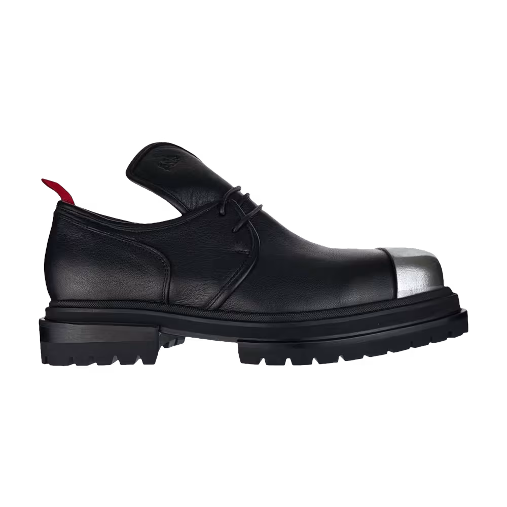 424 Steel Toe Derby Black