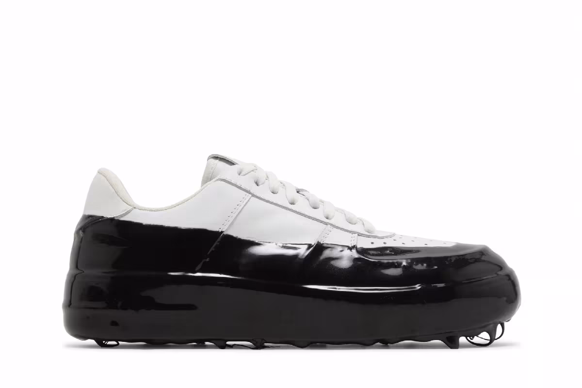424 Low Sneaker Wax Dip - White Black, view 2