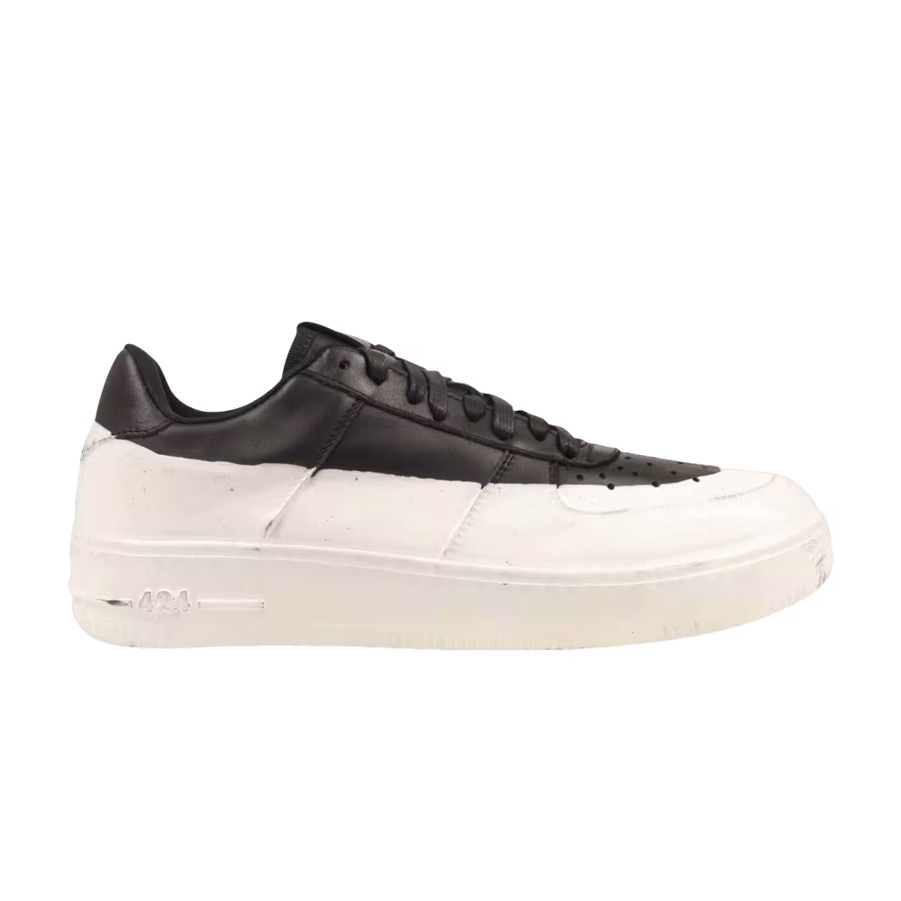 424 Low Sneaker Wax Dip - Black White