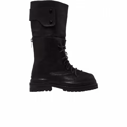 424 Marathon Lace Up High Boot 'Black'