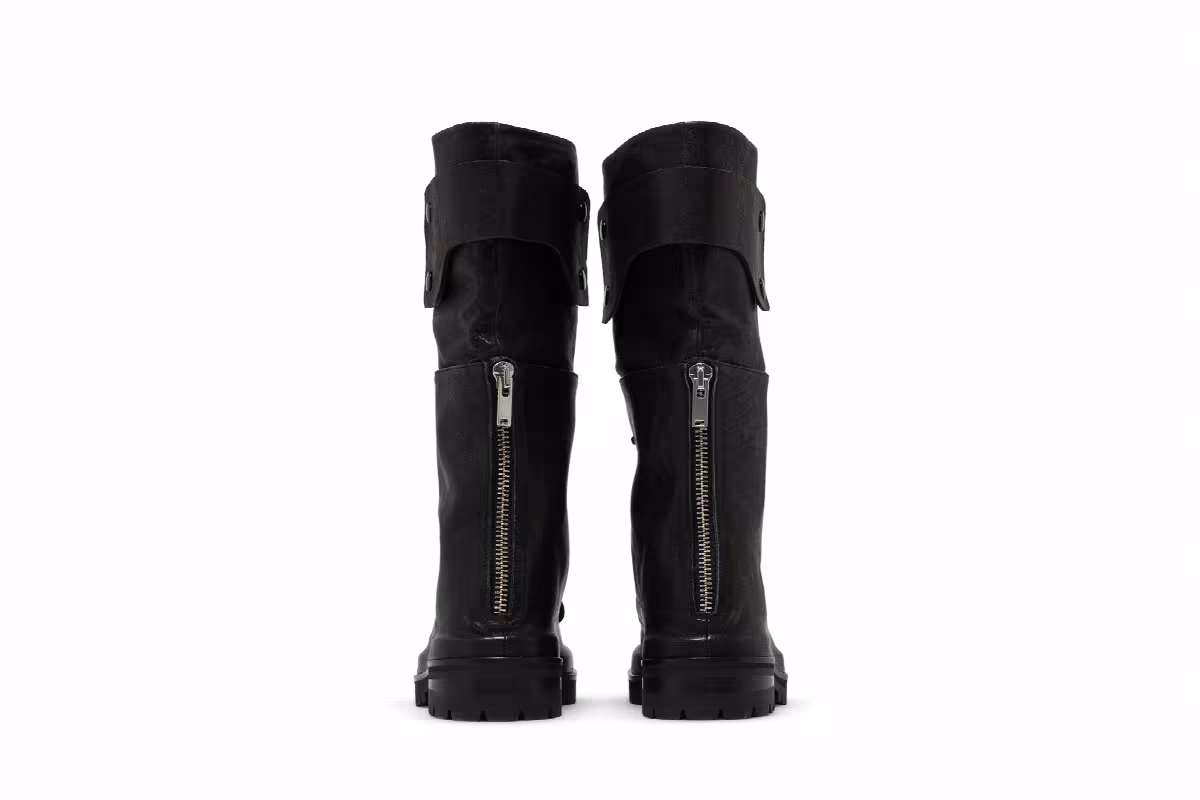 424 Marathon Lace Up High Boot Black, view 7