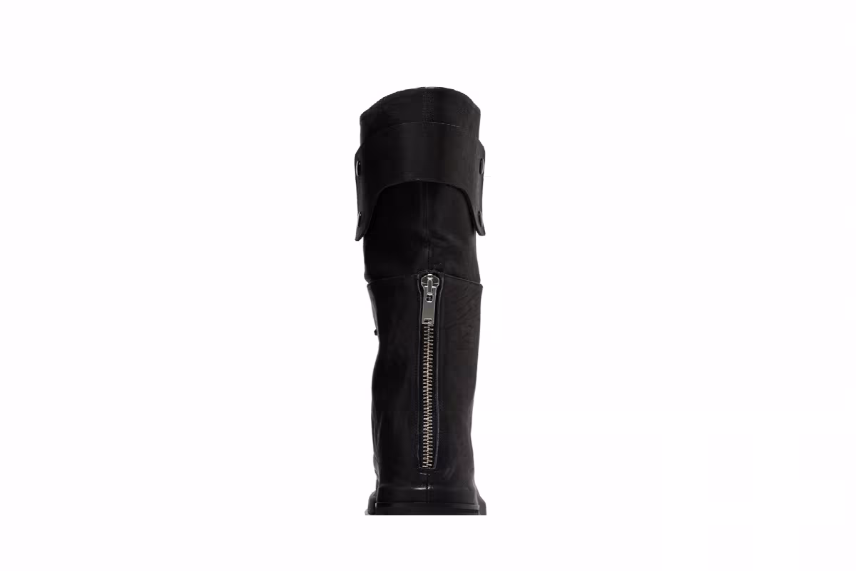 424 Marathon Lace Up High Boot Black, view 8