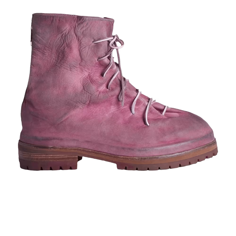 424 Lace-up Marathon Boot Pink