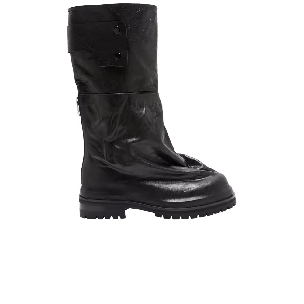 424 Marathon Overlay High Boot Black