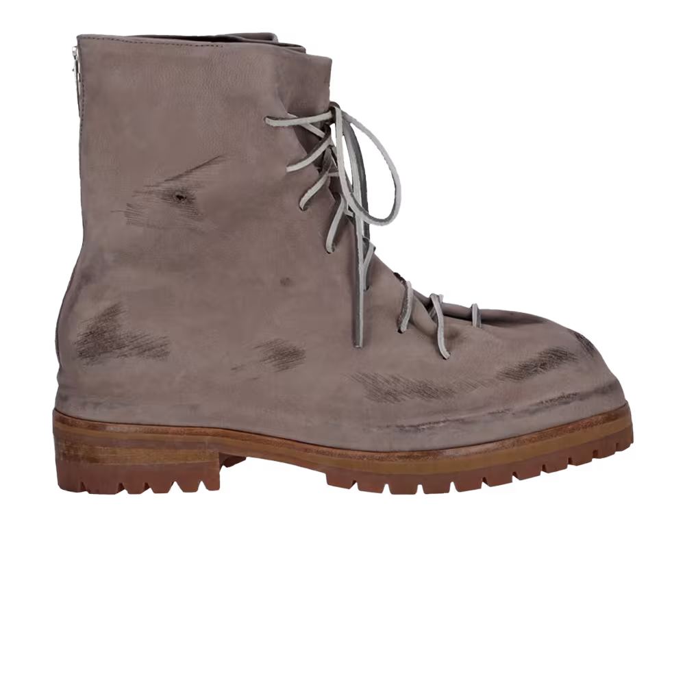 424 Laced Up Marathon Boot Dusty Nude