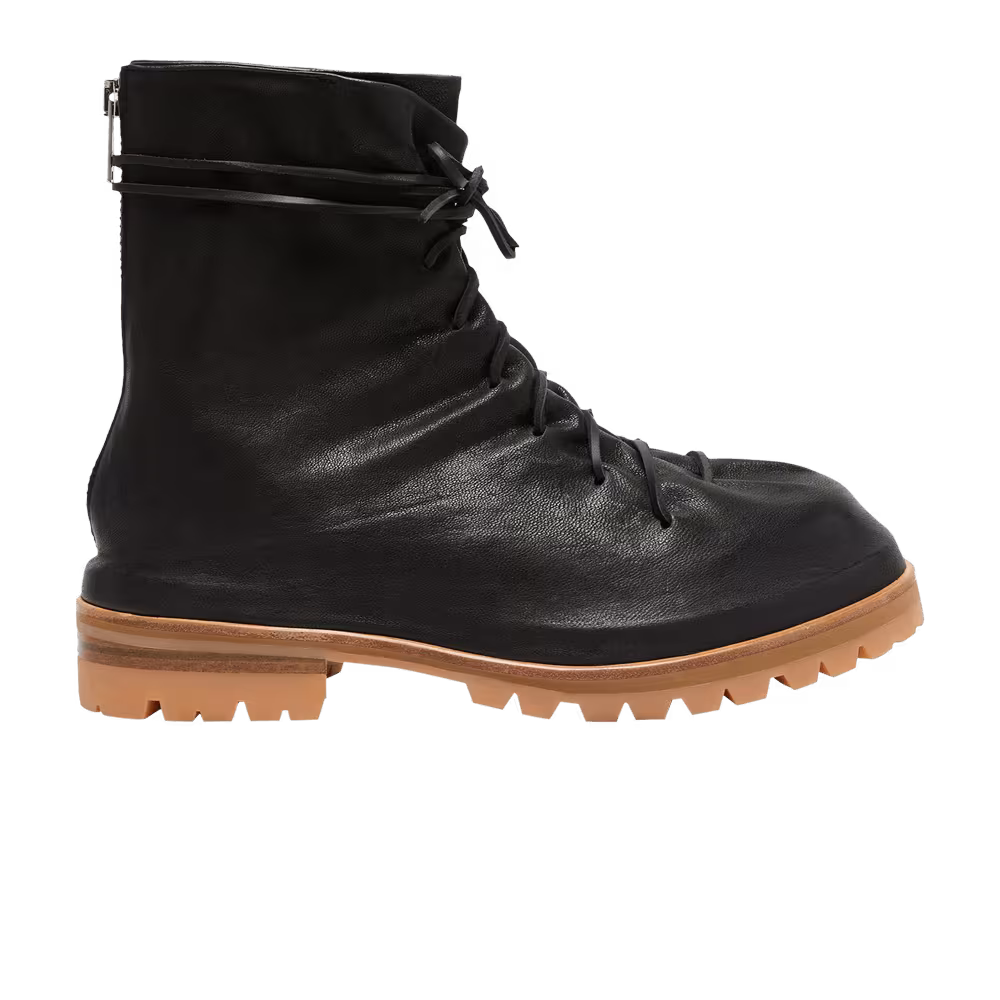 424 Marathon Lace Up Boot Black