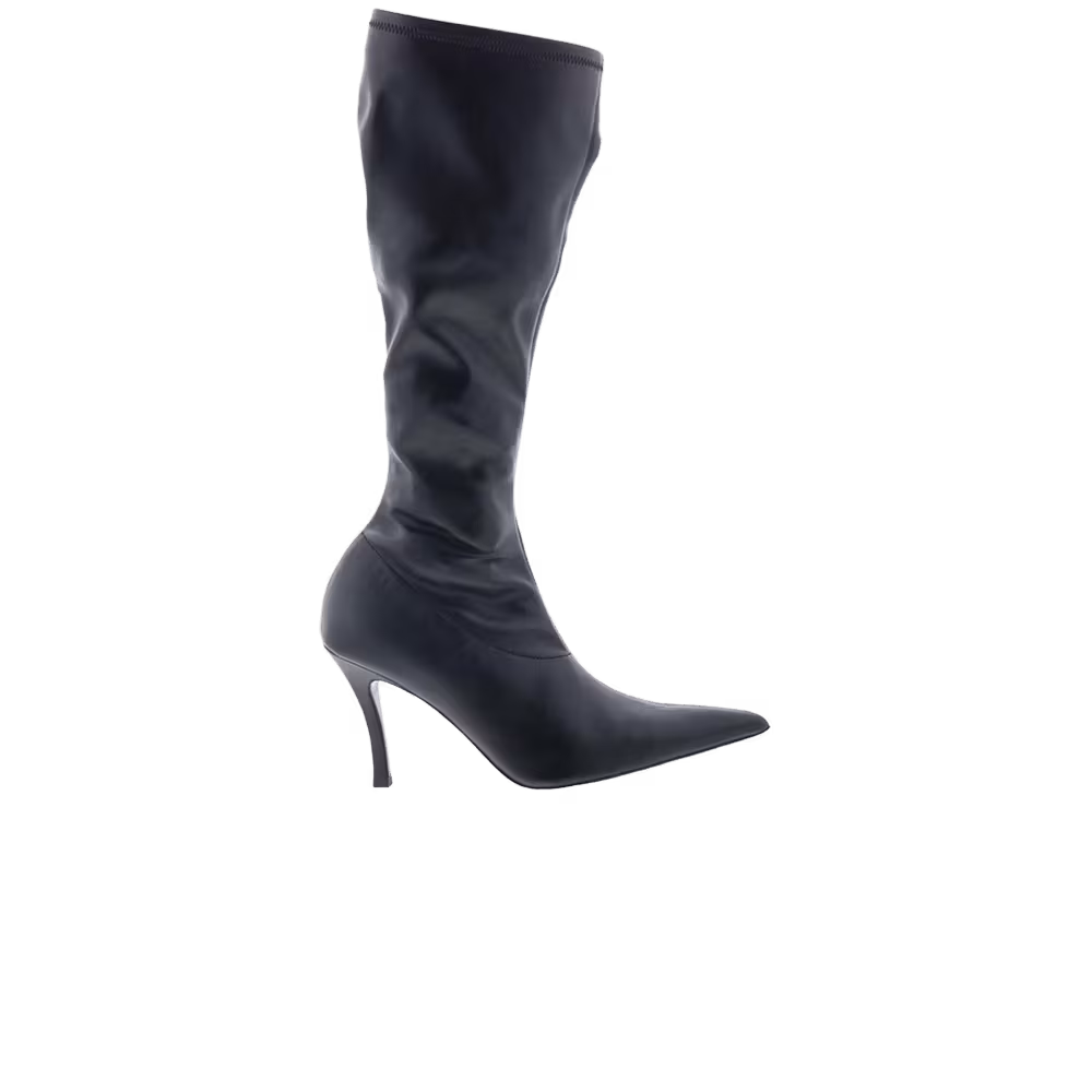 Diesel Women's D-Venus Knee High Boot Black Leather