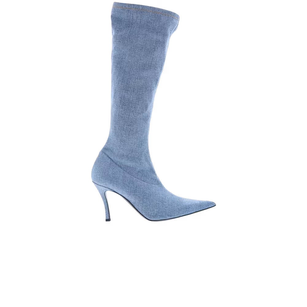 Diesel Women's D-Venus Knee High Boot Blue