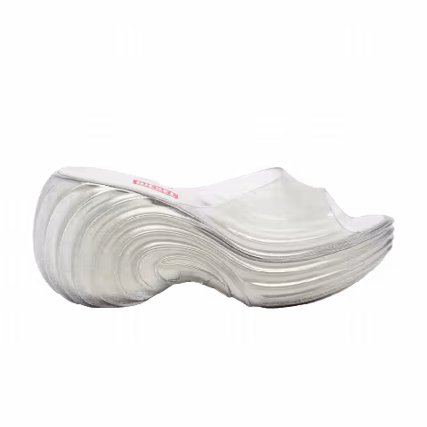 Melissa x Diesel Wmns Quantum Platform Sandal 'Silver'