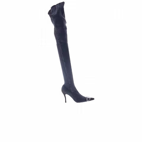 Diesel Wmns D-Venus Thigh High Boot 'Black'