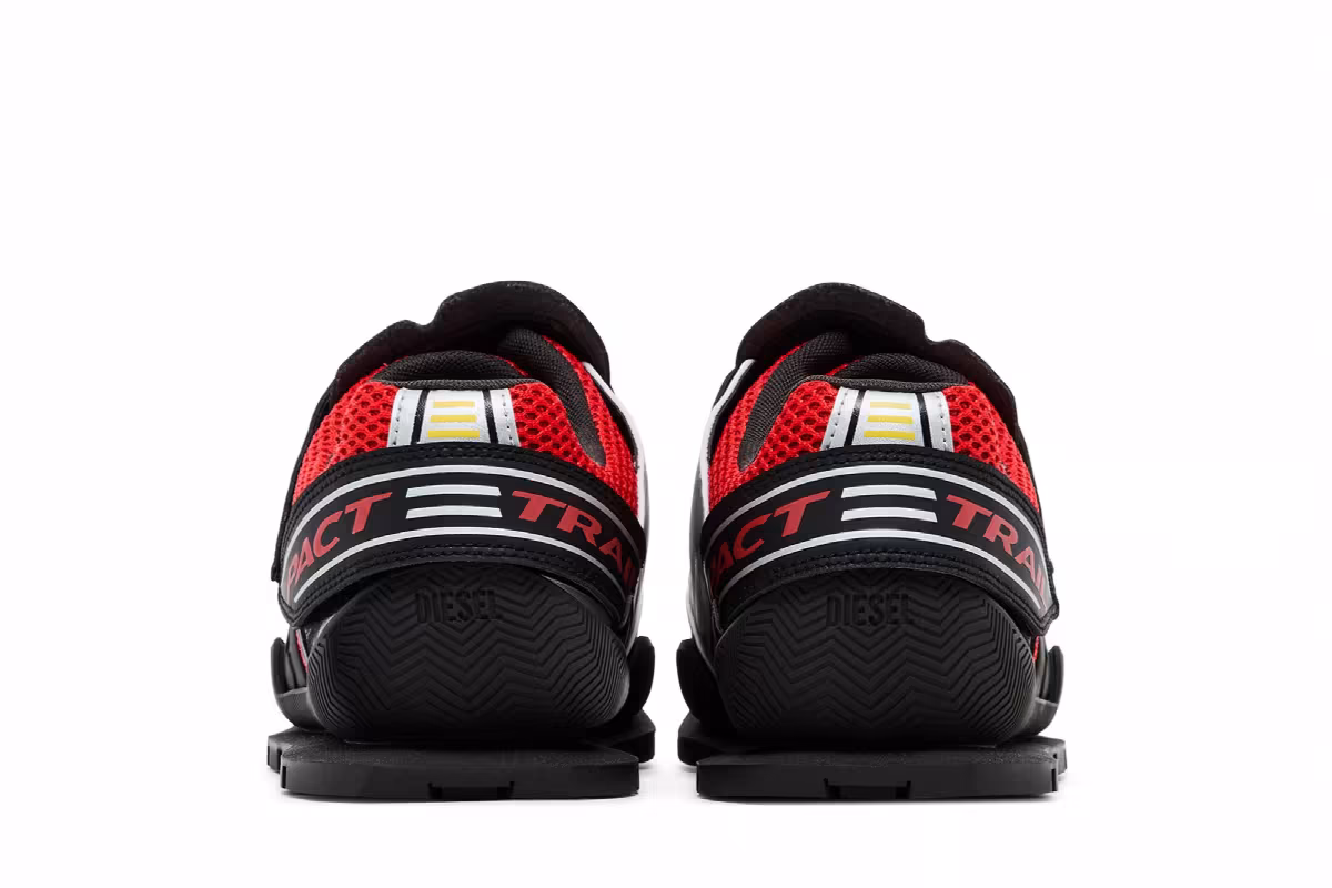 Diesel S-Pendhio LC Red Jet Black, view 7
