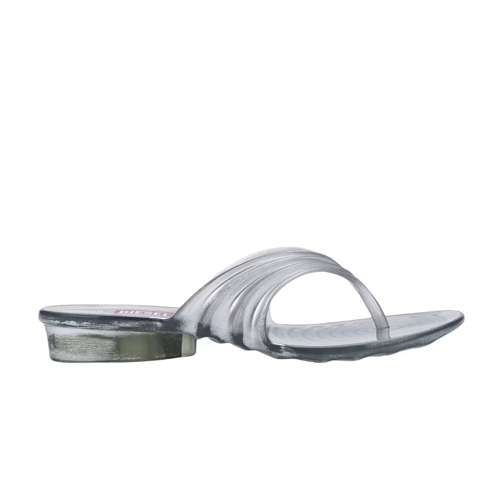 Melissa X Diesel Women's Quantum Flip Flop Grey
