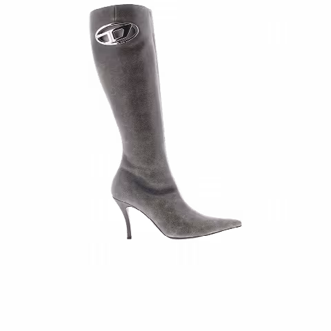 Diesel Wmns D-Venus Knee High Boot 'Brown Black'