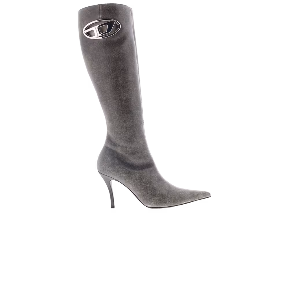 Diesel Women's D-Venus Knee High Boot Brown Black