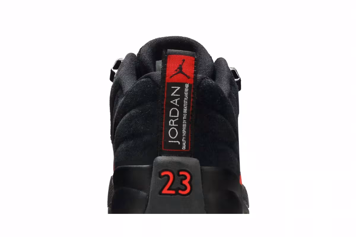 Air Jordan 12 Low BG Black Max Orange, view 8