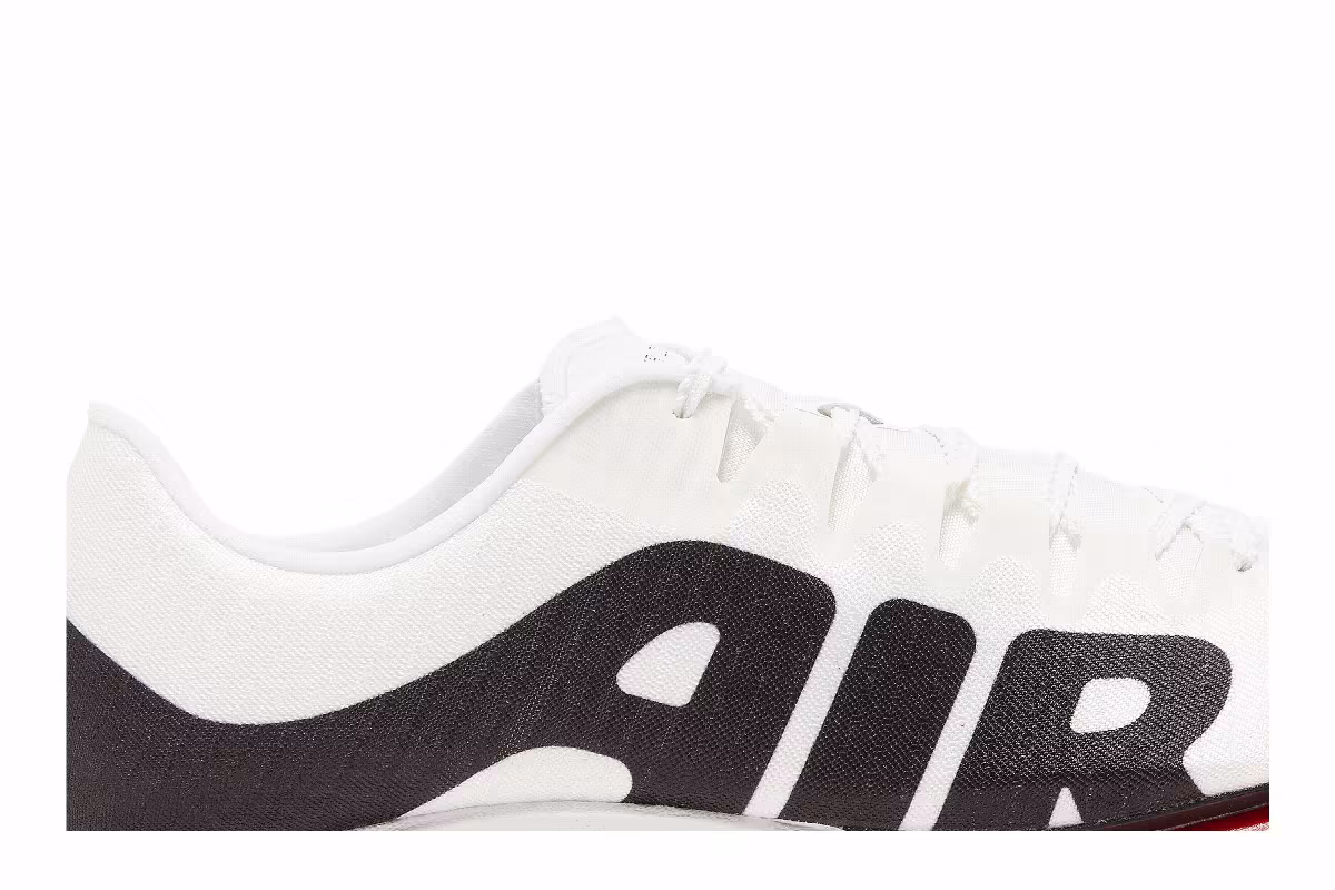 Nike Air Zoom Maxfly More Uptempo White University Red, view 3