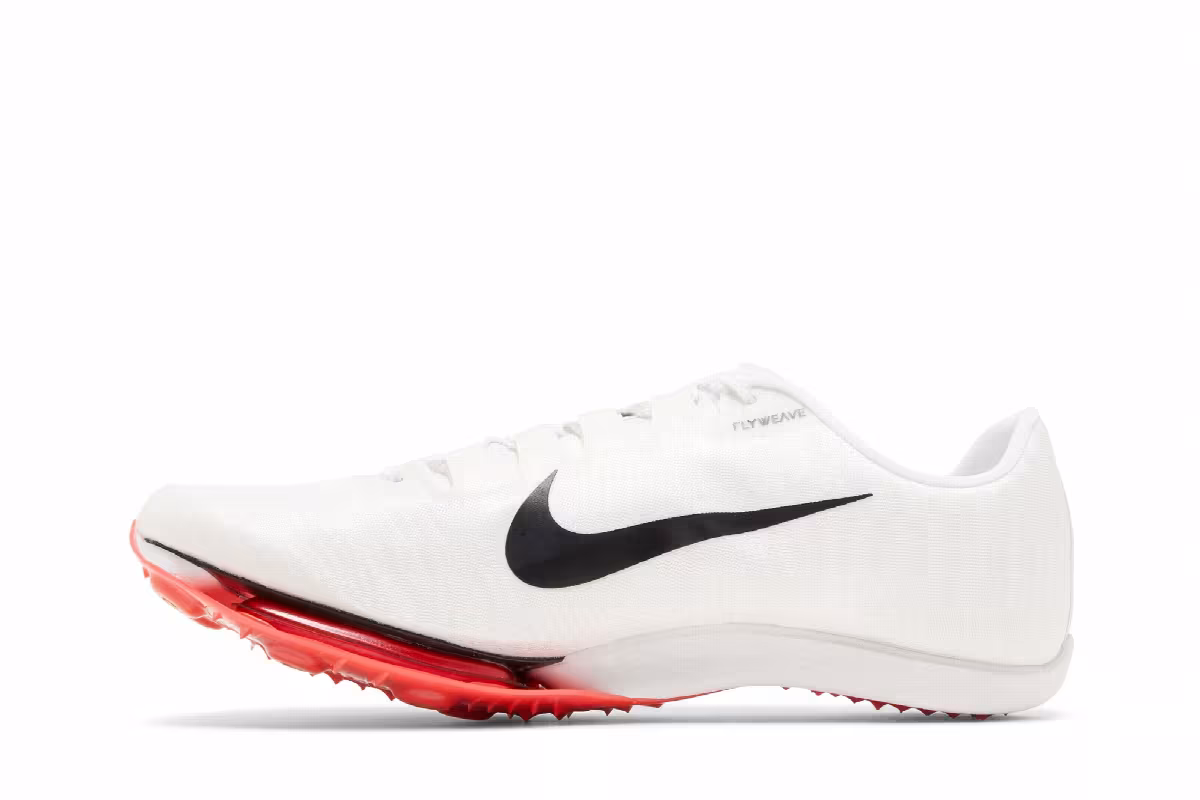 Nike Air Zoom Maxfly More Uptempo White University Red, view 4