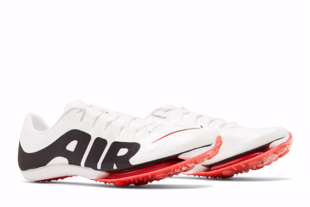 Nike Air Zoom Maxfly More Uptempo White University Red, view 9