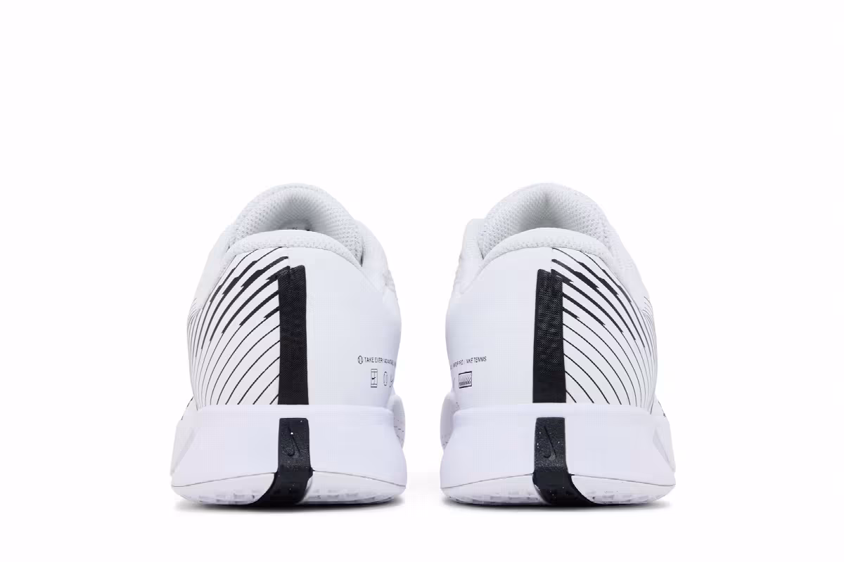 Women's NikeCourt Air Zoom Vapor Pro 2 White Black, view 7