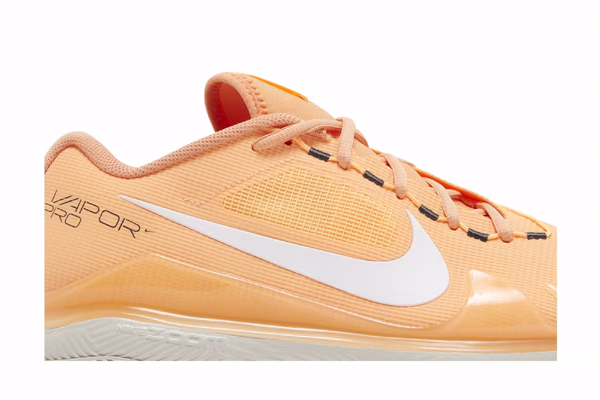 NikeCourt Air Zoom Vapor Pro Peach Cream, view 3