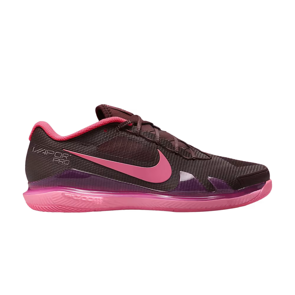 Women's NikeCourt Air Zoom Vapor Pro Premium Burgundy Crush Hyper Pink
