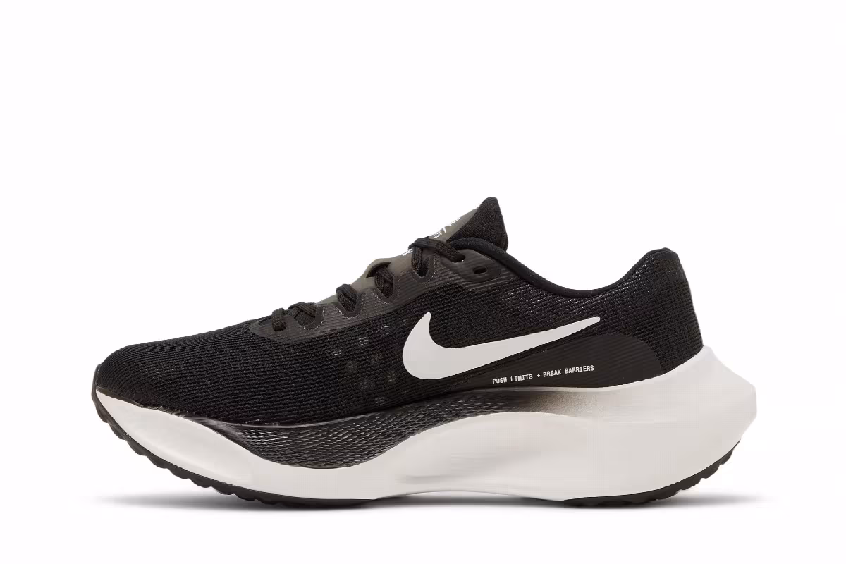 Nike Zoom Fly 5 Black White, view 4