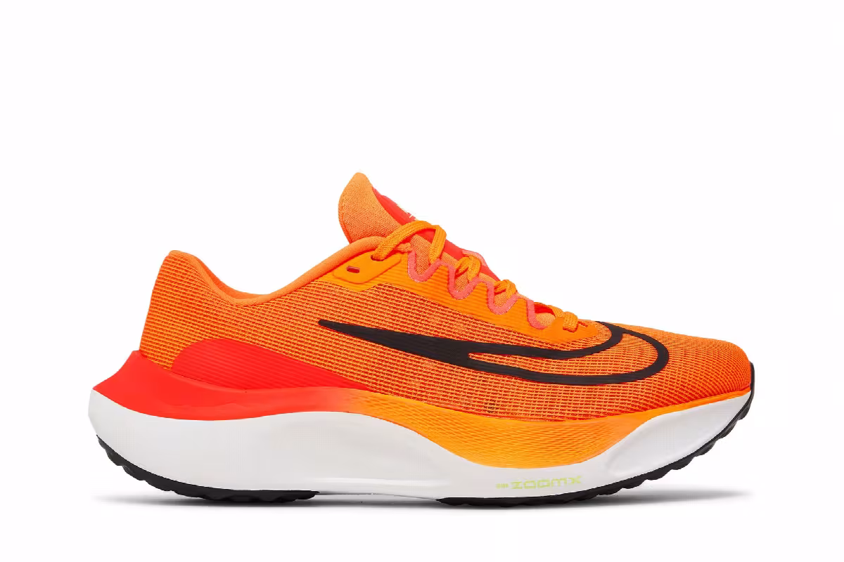 Nike Zoom Fly 5 Total Orange Black, view 2