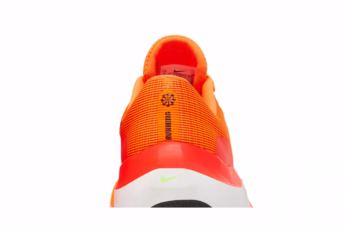 Nike Zoom Fly 5 Total Orange Black, view 8
