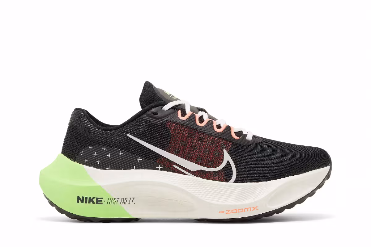 Nike Zoom Fly 5 Black Ghost Green, view 2