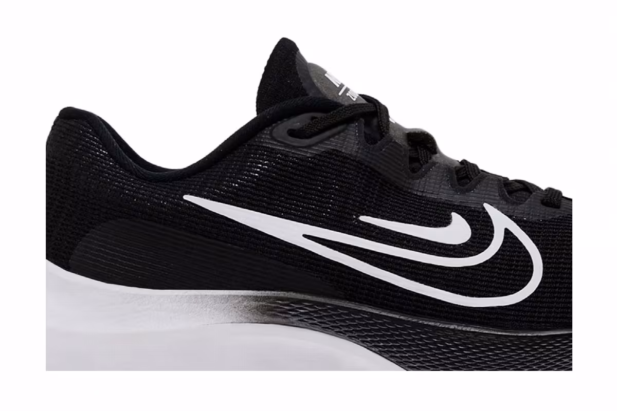 Nike Women's Zoom Fly 5 Black White, view 3