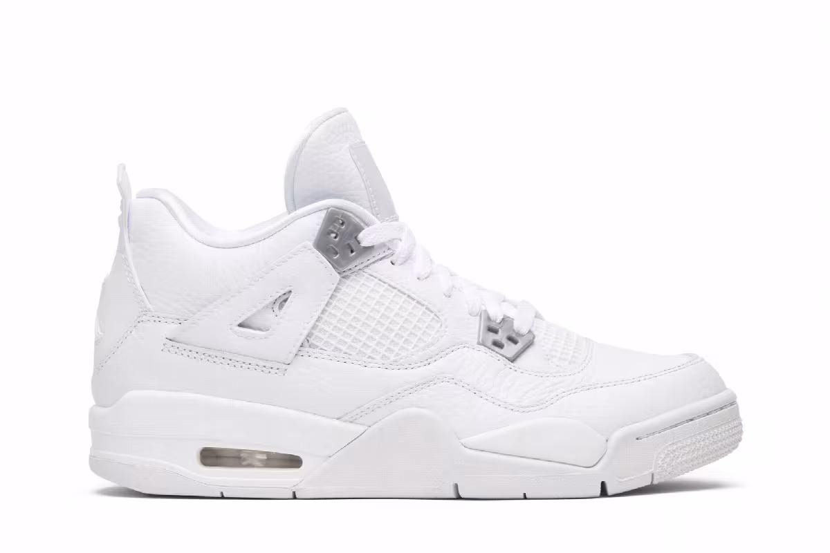 Air Jordan 4 GS Pure Money 2017, view 2