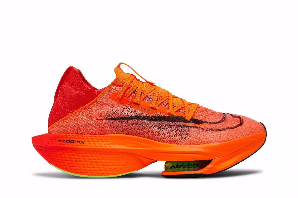 Nike Women's Air Zoom Alphafly NEXT% 2 Total Orange, view 2