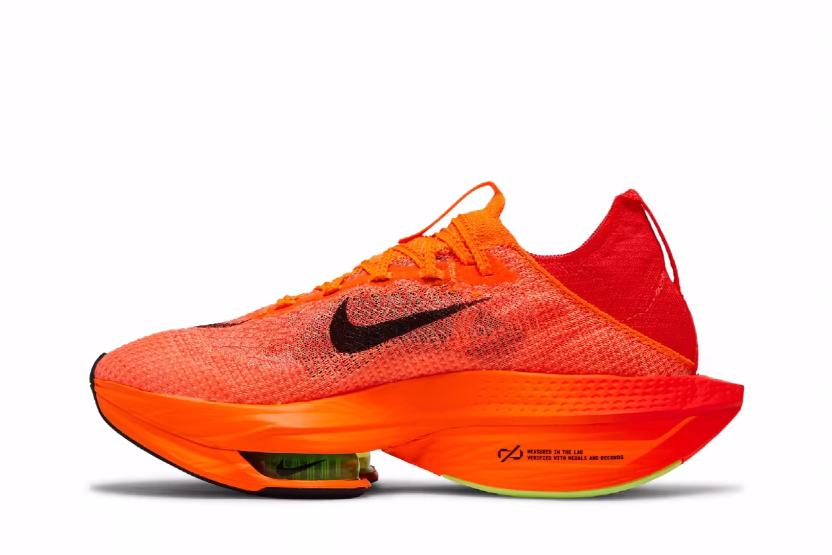 Nike Women's Air Zoom Alphafly NEXT% 2 Total Orange, view 4