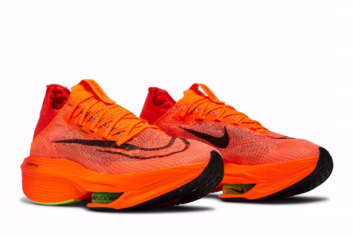 Nike Women's Air Zoom Alphafly NEXT% 2 Total Orange, view 9