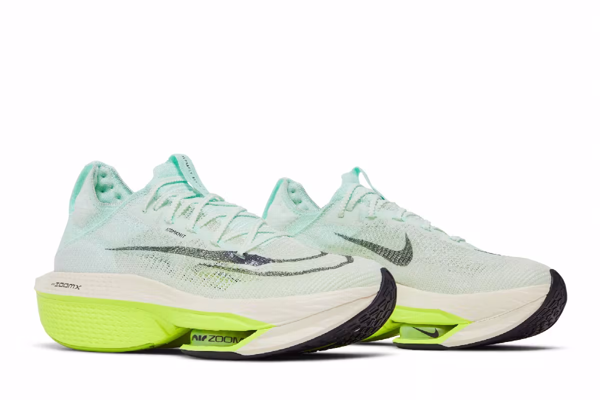 Nike Air Zoom Alphafly NEXT% 2 Mint Foam Volt, view 9