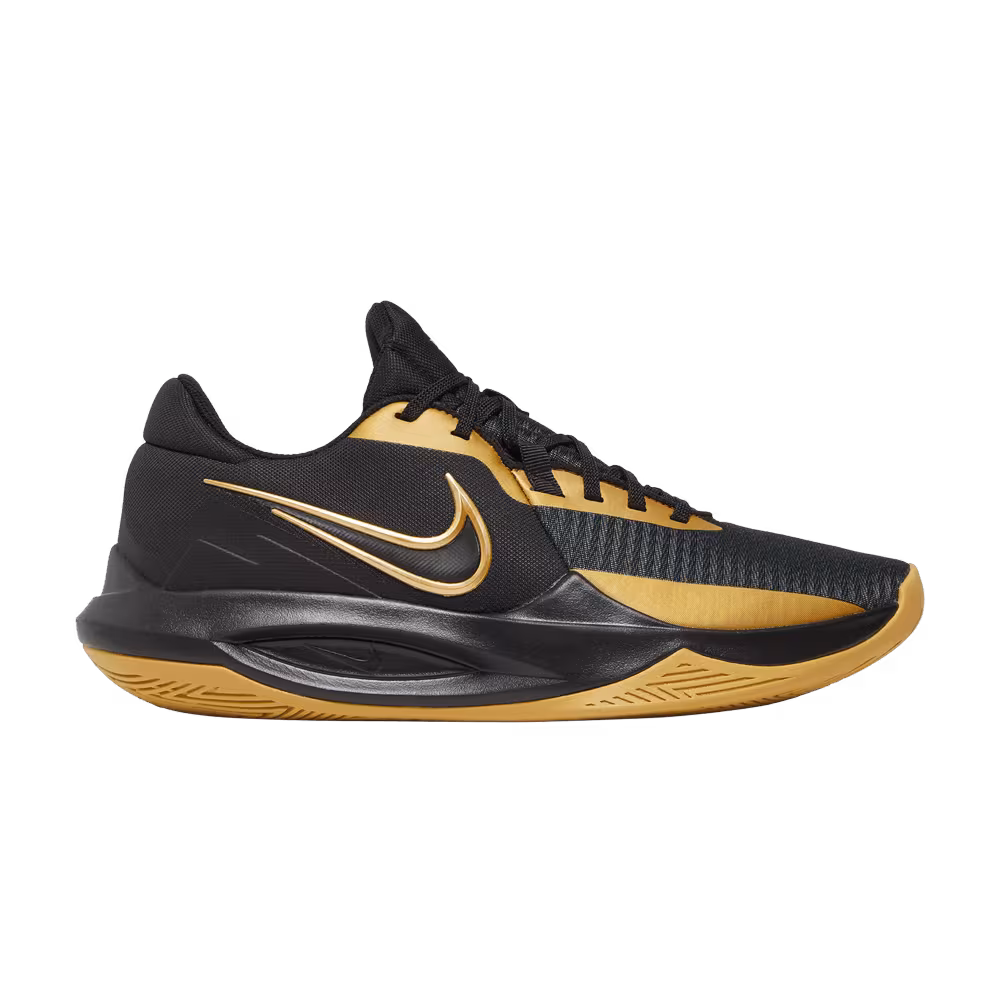 Nike Precision 6 Black Metallic Gold