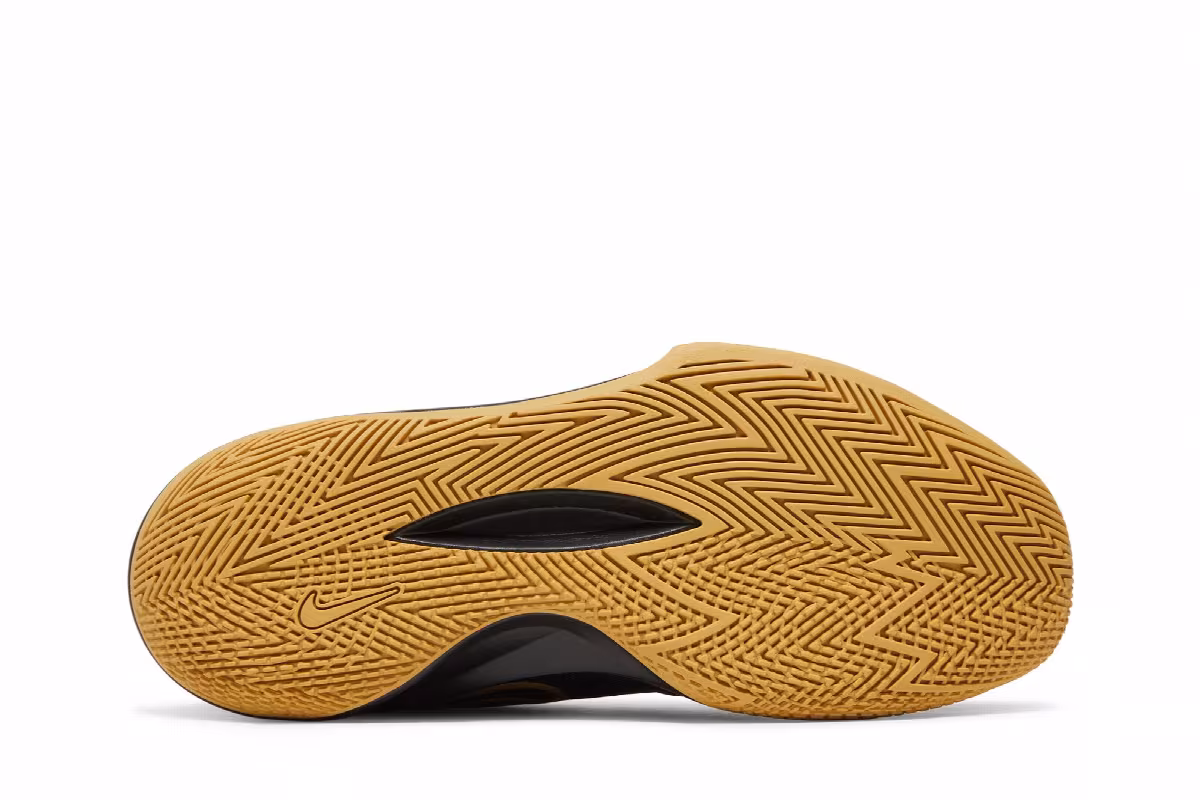 Nike Precision 6 Black Metallic Gold, view 5