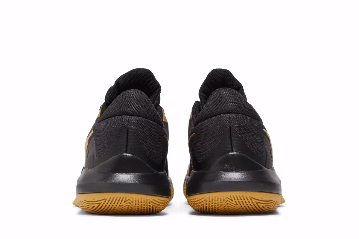 Nike Precision 6 Black Metallic Gold, view 7