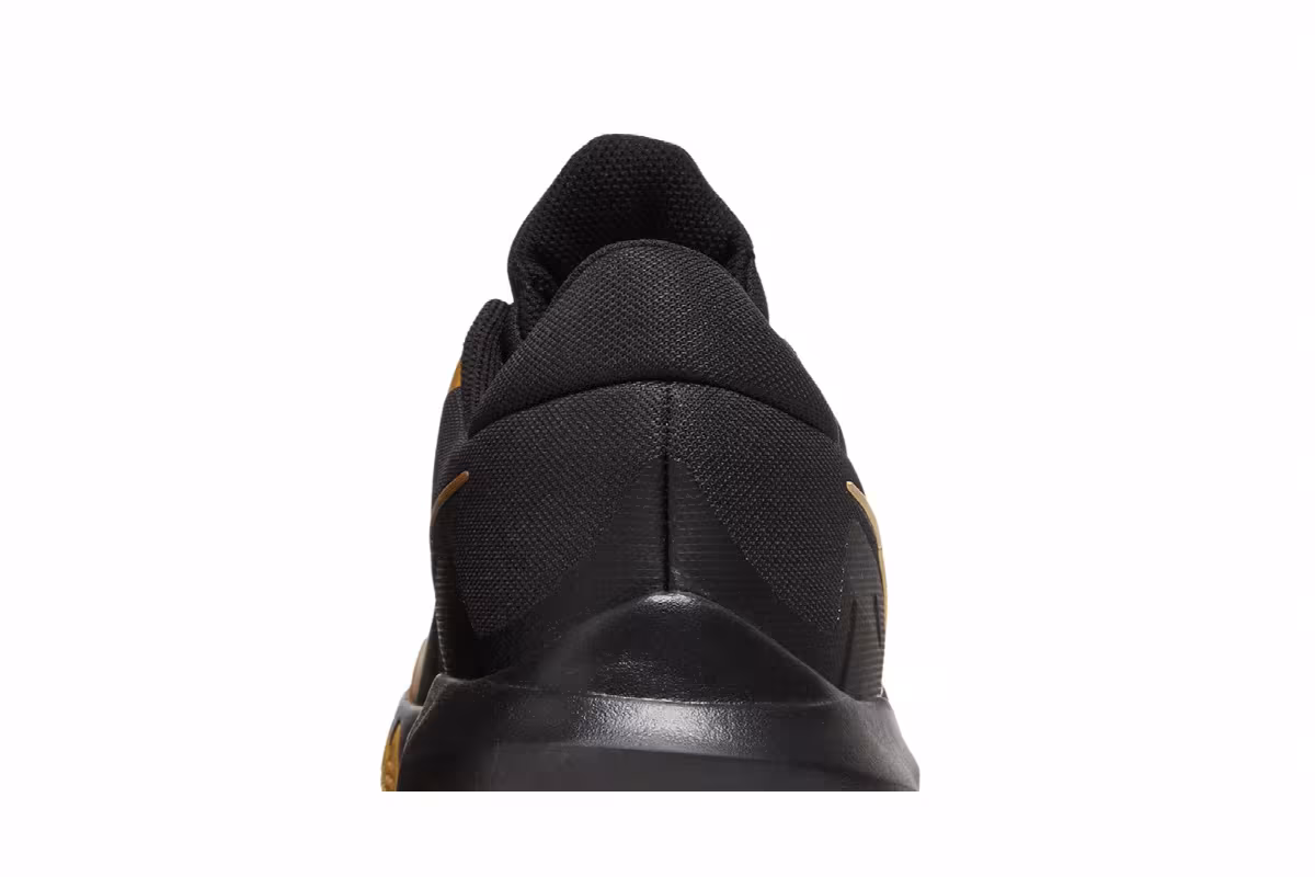 Nike Precision 6 Black Metallic Gold, view 8