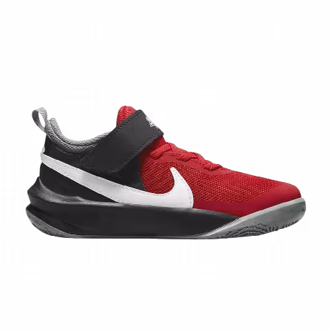 Nike Team Hustle D10 PS 'University Red Black'
