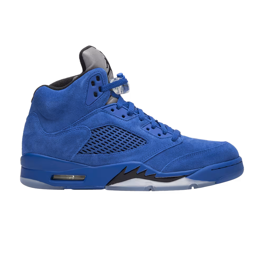 Air Jordan 5 Blue Suede
