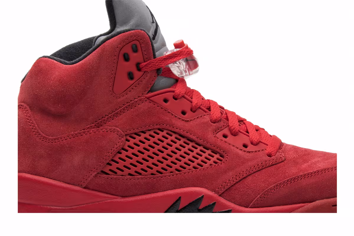 Air Jordan 5 Red Suede, view 3